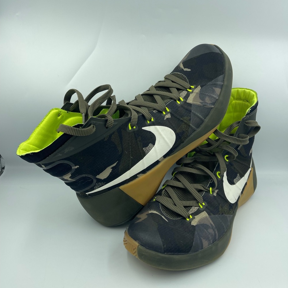 Nike Zoom Hyperdunk 2015 Premium Camo Cargo Green Sz 11.5 Men's 749567-313